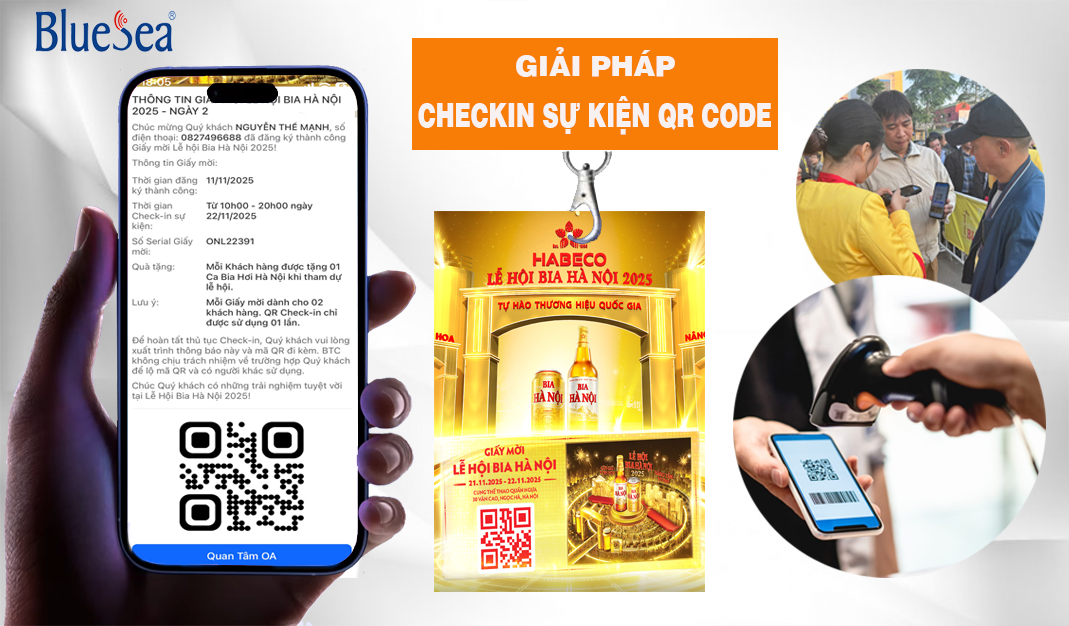 Giải Pháp Check-in Sự Kiện Bằng QR Code